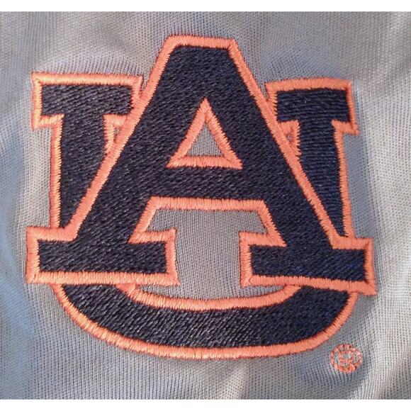 Knights Apparel Auburn Tigers Polo. Men's Medium. Gray Blue - Picture 1 of 8
